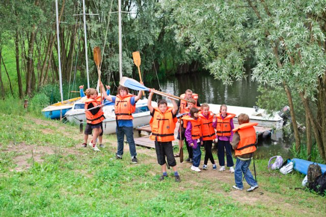 Wycieczka szkolna - Sportowa Osada czerwiec 2012